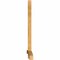 Ekena Millwork Bellingham Rough Sawn Timber Gable Bracket, Western Red Cedar, 108"W x 68"H x 4"D x 4"F, 15/12 Pitch GBW108X68X0404BEL00RWR - alternate 5